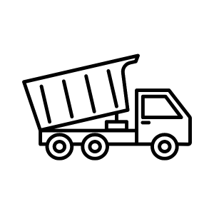 Loader truck icon
